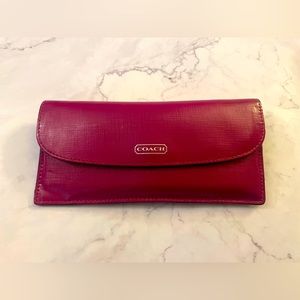 Pink Coach Wallet